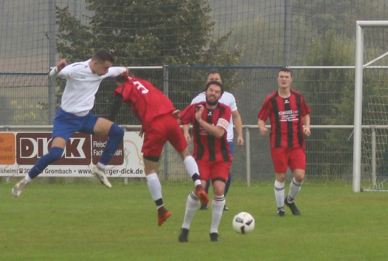 Einer von vielen intensiven Zweikämpfen