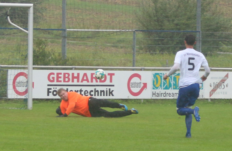 Diekmann verhindert einen Gegentreffer