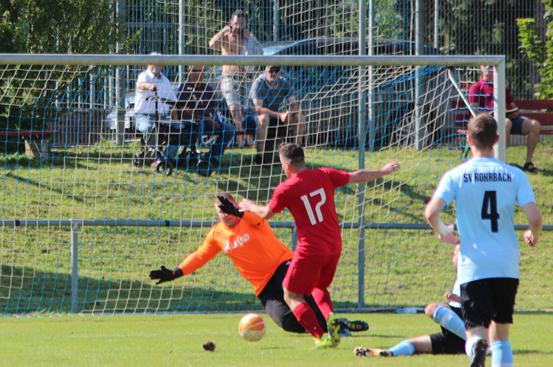 Rehse vor der 1:0-Führung