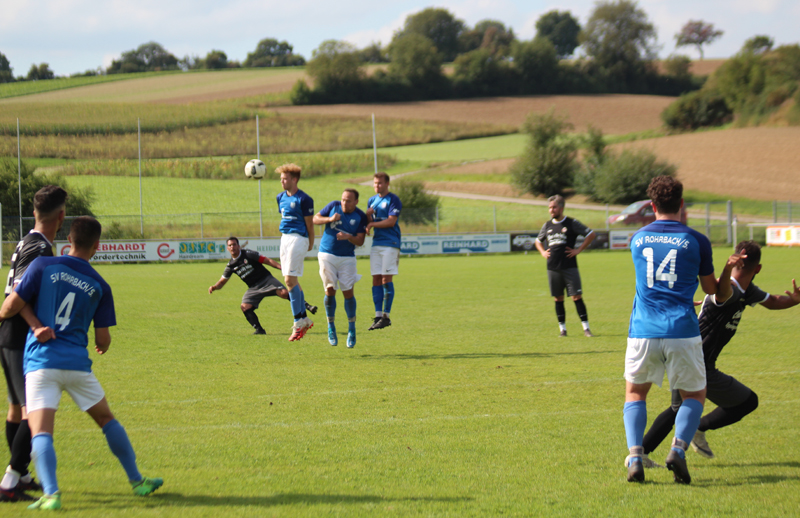Letzte Aktion war ein Eppinger Freistoß (2. Ma.)