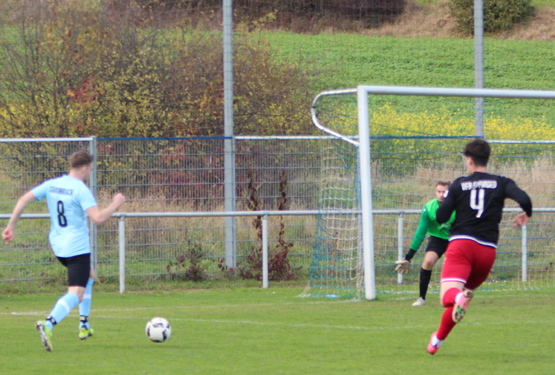 Vogt scheitert am Außenpfosten
