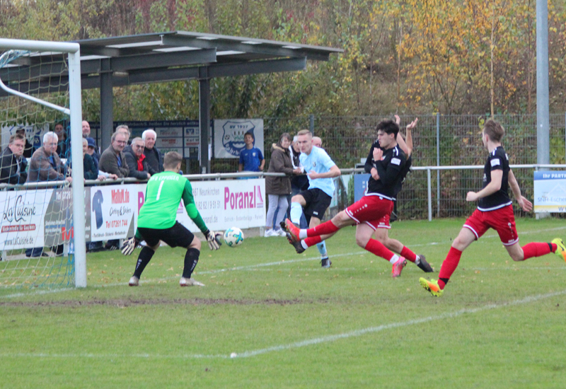 Luca Romig scheitert aus spitzem Winkel