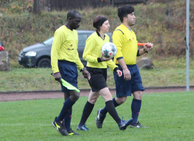 Das Schiedsrichtergespann erhitzte hin und wieder die Gemüter