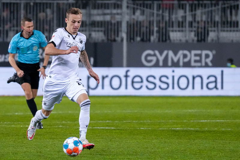 Ritzmaier brachte Sandhausen kurz nach der Pause 1:0 in Führung
