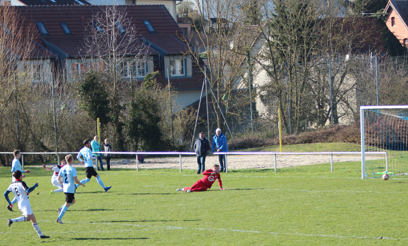Die 1:0-Führung durch Teufel