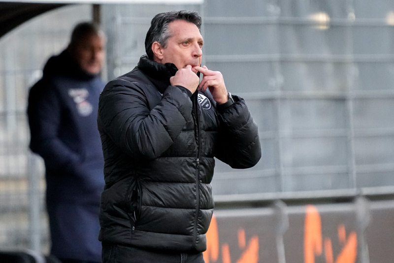 SVS-Coach Schwartz sieht die neu formierte Mannschaft auf einem guten Weg