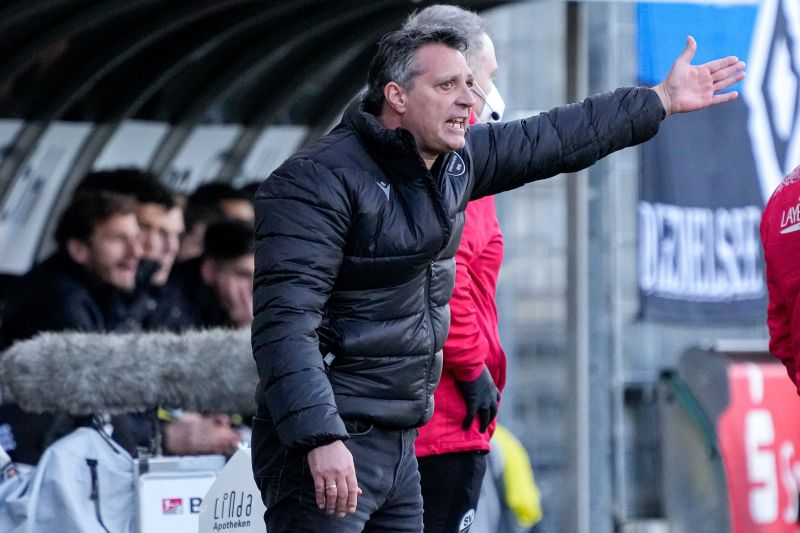 Sandhausens Trainer Schwartz konnte seiner Mannschaft deutlich mehr Stabilität im Defensivverhalten vermitteln