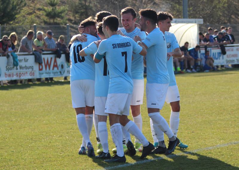 Jubel über den 4:3-Siegtreffer beim SVR