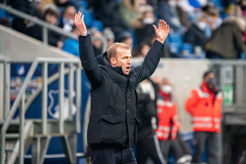 Ratlos und enttäuscht: TSG-Trainer Sebastian Hoeneß