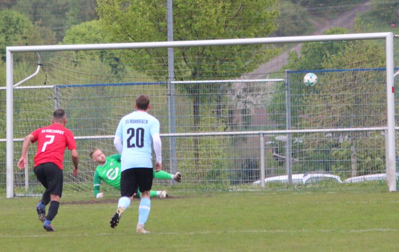 Der 1:1-Ausgleich für Kirchardt in der 88. Minute per Strafstoß