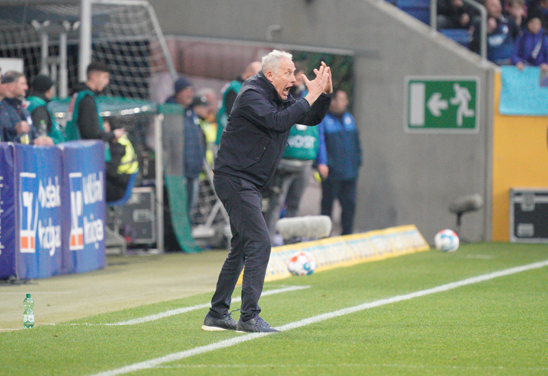 Engagierter SC-Trainer Streich