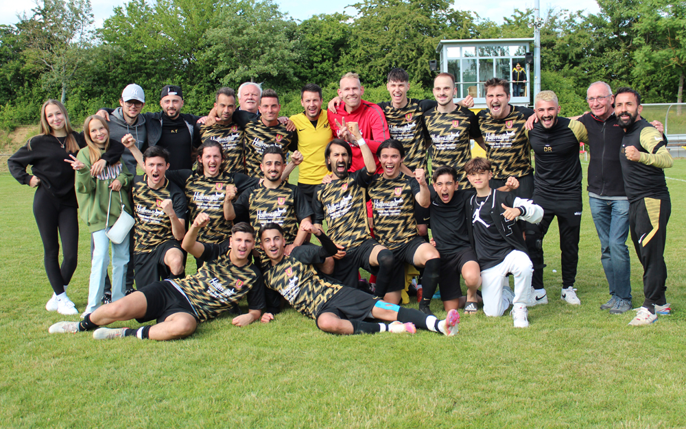 Das Meisterteam 2021/22 des SV Treschklingen