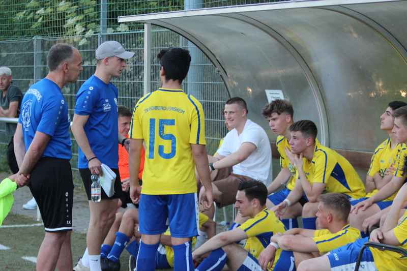 Halbzeitbesprechung beim SVR