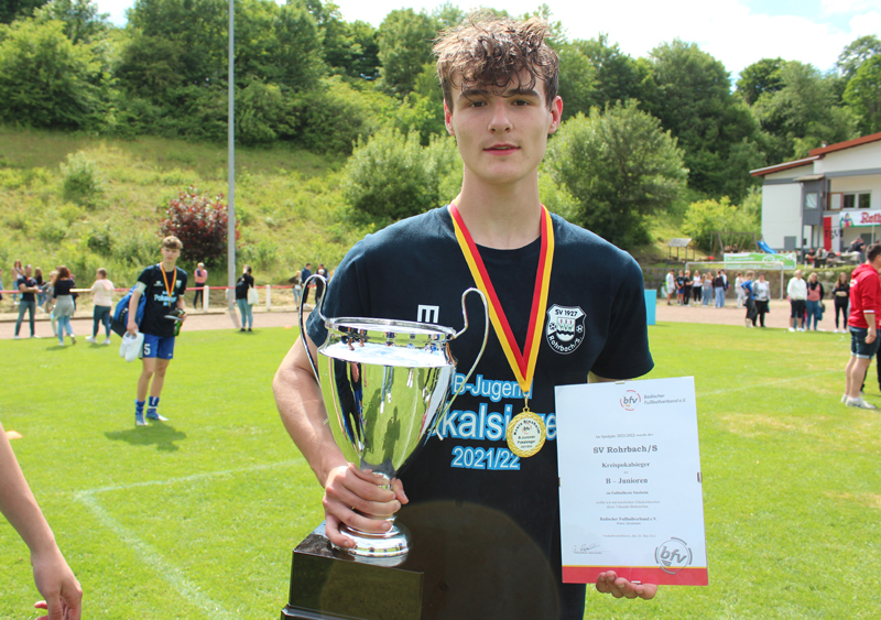 Zweifacher Torschütze Jonas Pflaugner