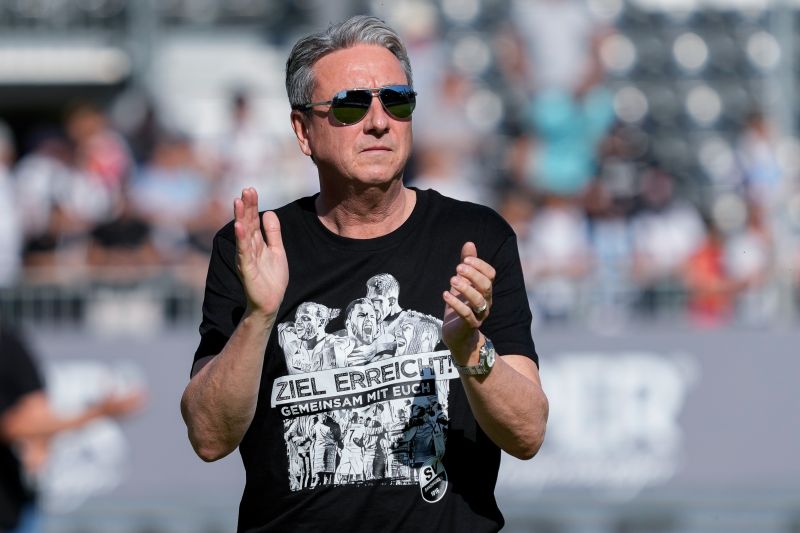 Ein glücklicher SVS-Präsident Machmeier