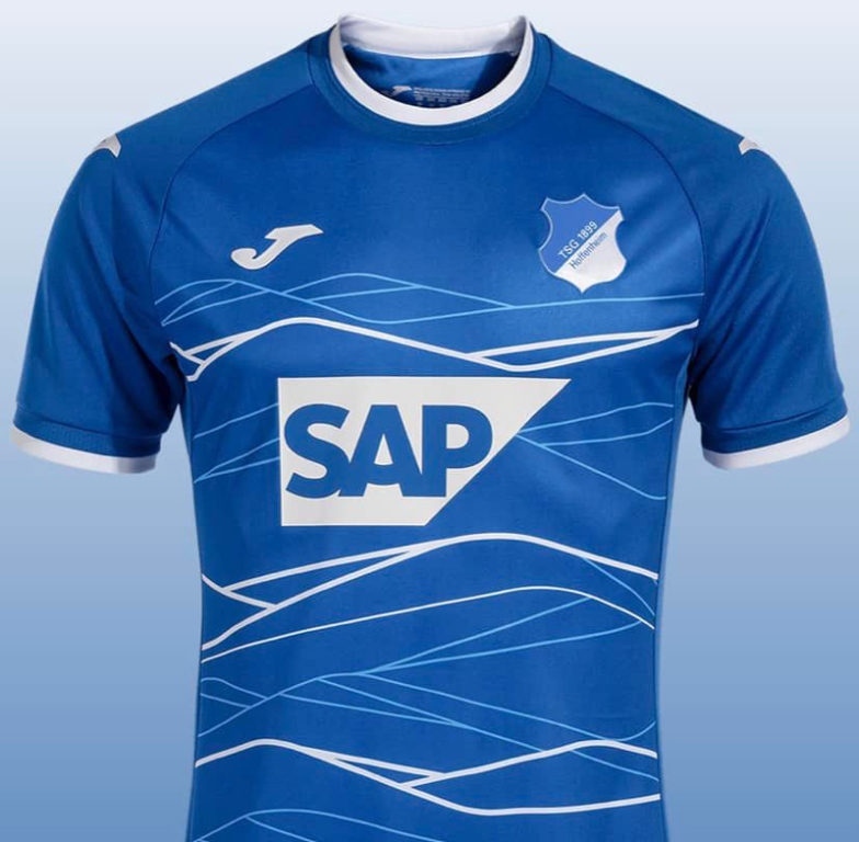 Das neue Design des TSG-Heimtrikots