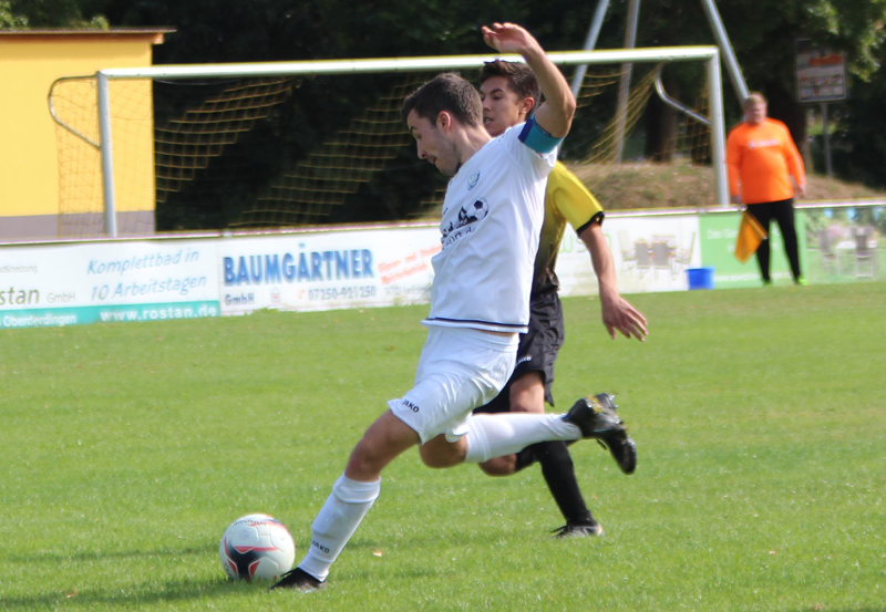 Lukas Authenrieth vergibt eine gute Möglichkeit
