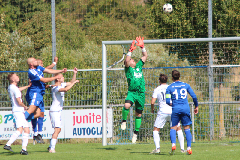Szene die zum 0:1 führt