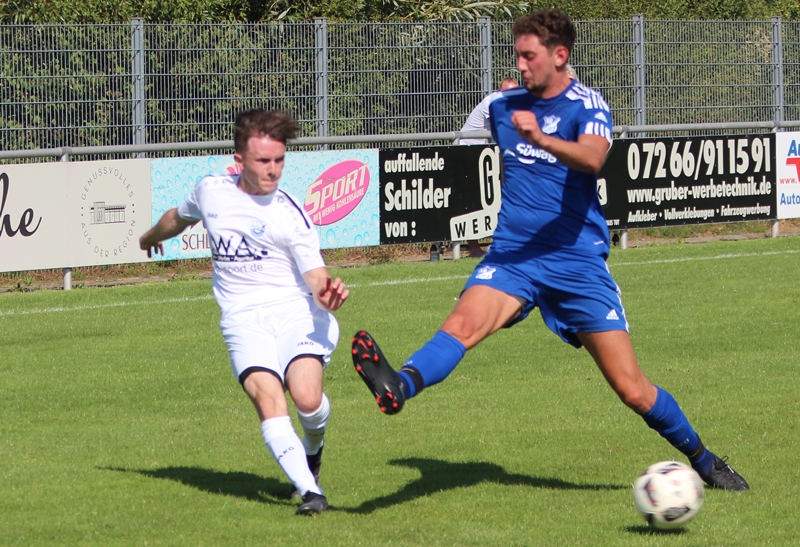 Wittmer beim Flanken