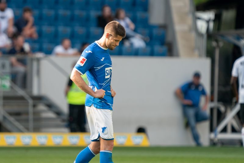Enttäuschung bei Kramaric nach dem verschossenen Elfmeter