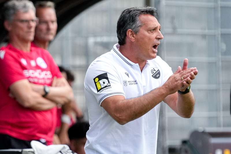 SVS-Coach Schwartz hofft saisonübergreifend auf den dritten Heimsieg in Folge