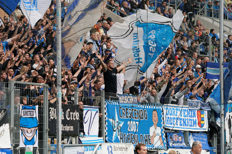 Die Stimmung und Anfeuerung durch die TSG-Fans wird von den Spielern sehr gelobt