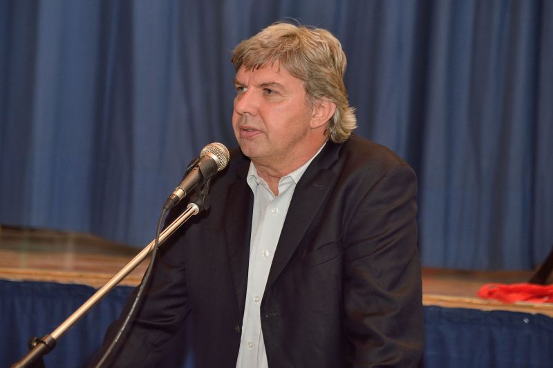 Zimmermann bei einer Rede