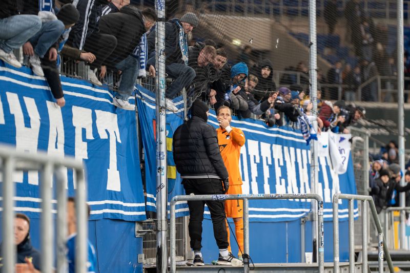 Baumann im Talk mit den Fans