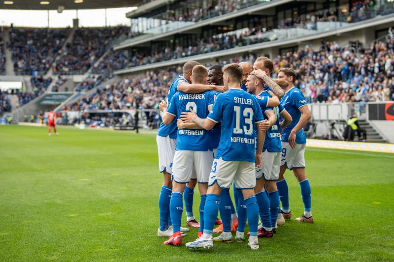 Torjubel bei den Hoffenheimern
