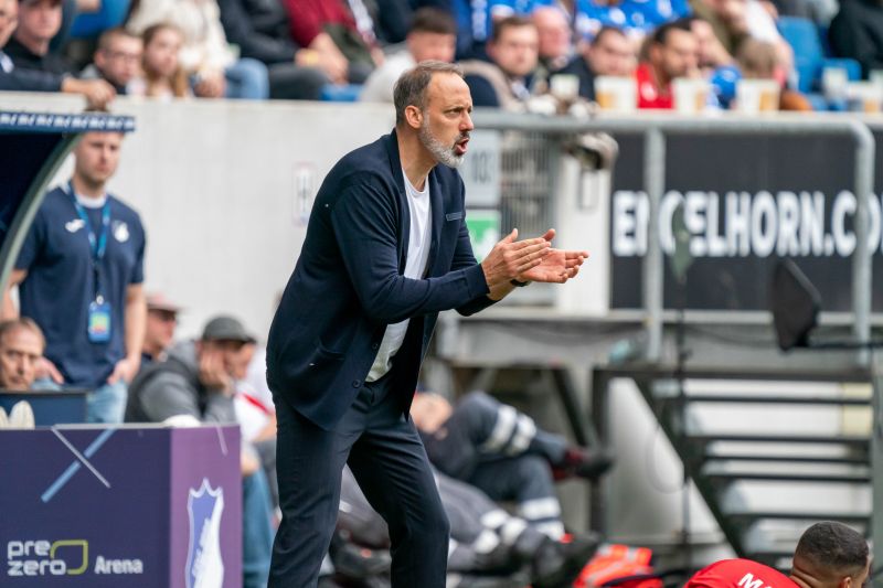 Trainer Matarazzo feuert seine Spieler an