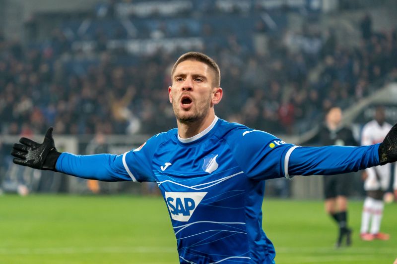 Torjubel des Kroaten für die TSG Hoffenheim