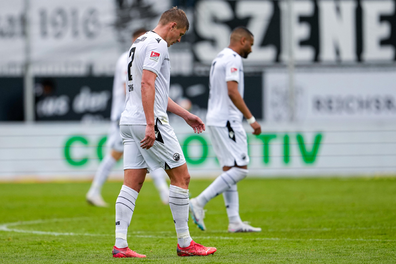 Die Sandhäuser müüsen den schweren Gang in die Drittklassigkeit antreten