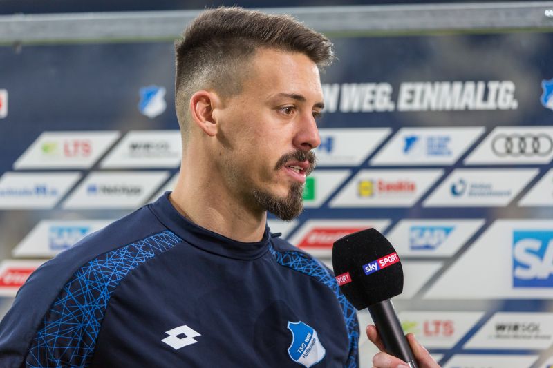 Der redegewandte Sandro Wagner beim Interview. Der ehemalige Hoffe-Stürmer und Publikumsliebling wechselt ins Trainerteam der deutschen U20-Nationalelf