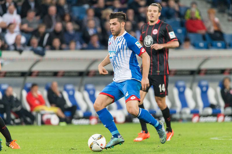 Enttäuschung bei Kevin Volland nach der 0:4 Klatsche gegen FC Schalke 04