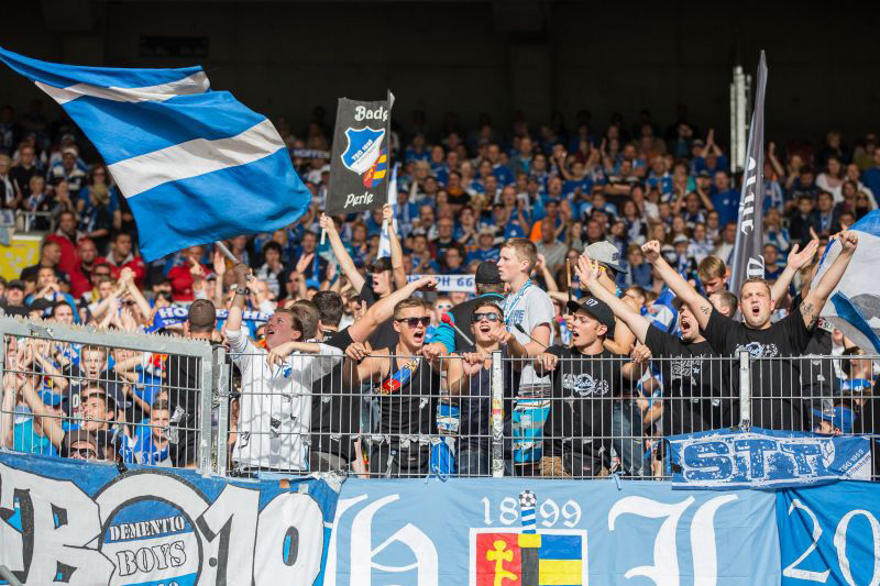 Die TSG-Fans erwarten gegen Hannover einen Heimsieg