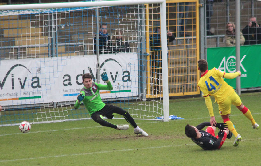 Rapp erzielt den 3:1 Endstand