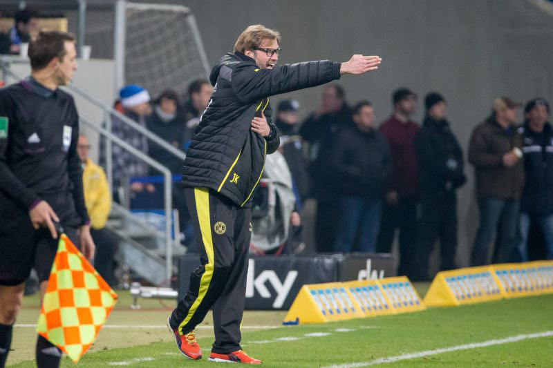 Dortmunds Trainer Klopp gilt ebenso engagiert, wie ...