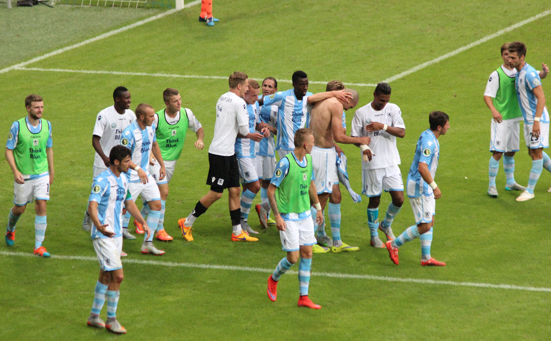 Die Löwen feiern ausgelassen den Pokalsieg über Hoffenheim