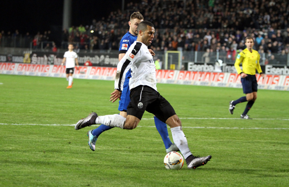 Schoss das Tor für den SV Sandhausen im Hinspiel beim 1:1 gegen Bochum: Stürmer Andrew Wooten