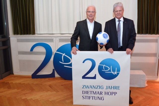 Franz Beckenbauer und Dietmar Hopp