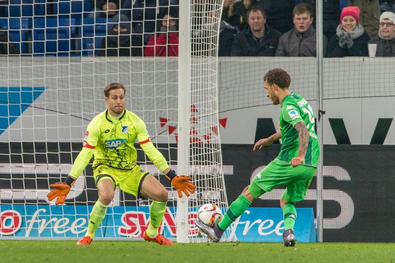 Fabian Johnson erzielte im Hinspiel zwei Treffer gegen seinen ehemaligen Vereinskollegen Oliver Baumann