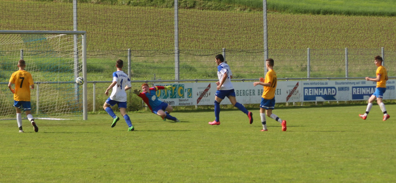 Philipp Öhler (re.) erhöht auf 3:0