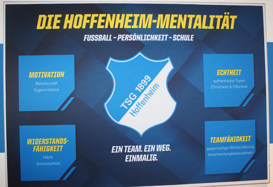Die Hoffenheim-Mentalität wird deutlich erkennbar vor Augen beführt