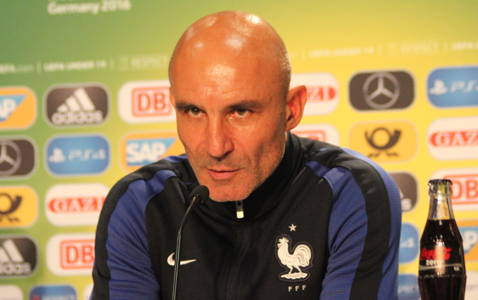 Frankreichs Trainer Ludovic Batelli
