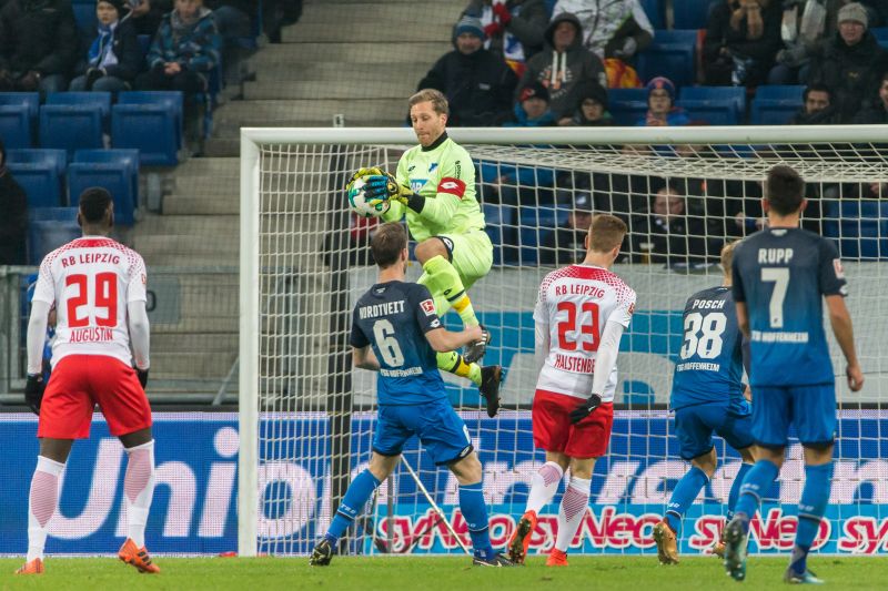 Keeper Oliver Baumann war gegen Leipzig erneut ein sicherer Rückhalt in der TSG-Hintermannschaft