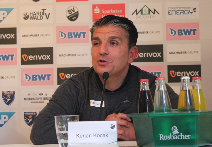 SVS-Coach Kenan Kocak lobte die Mentalität seiner Mannschaft