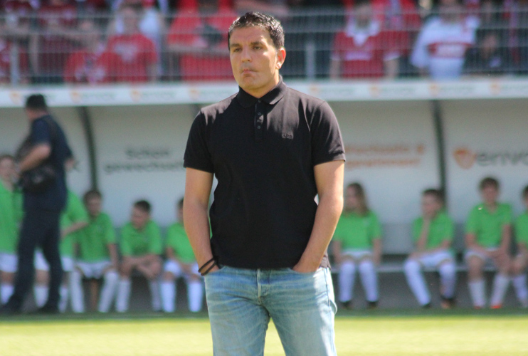 SVS-Coach Kenan Kocak möchte mit einem Sieg in Bielefeld in die Sommerpause gehen