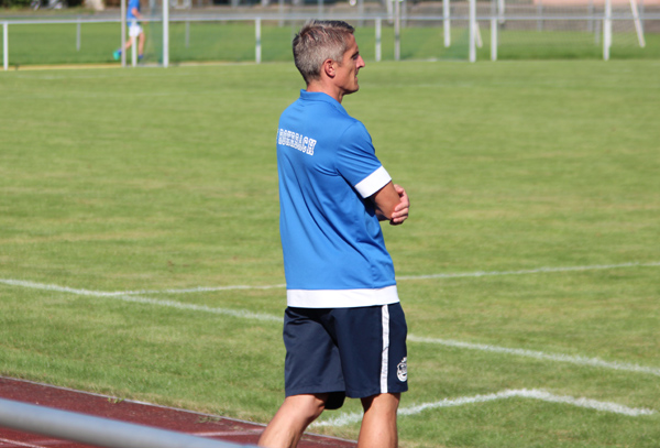 Zufreidener SV-Coach Joachim Heger