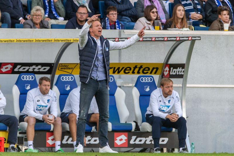 TSG-Coach Julian Nagelsmann möchte unter allen Umständen nicht zum zweiten Mal innerhalb von vier Wochen gegen seinen künftigen Verein RB Leipzig verlieren