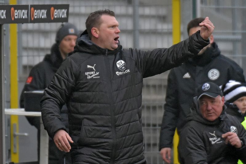 SVS-Trainer Koschinat zeigte sich mit dem Unentschieden in Fürth zufrieden